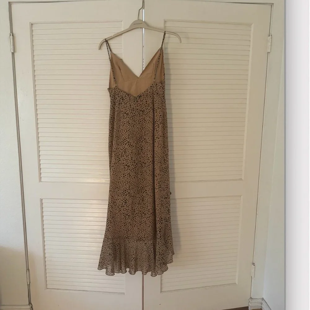 Majorelle Loreto Dress: Natural Leopard - Picture 3 of 4